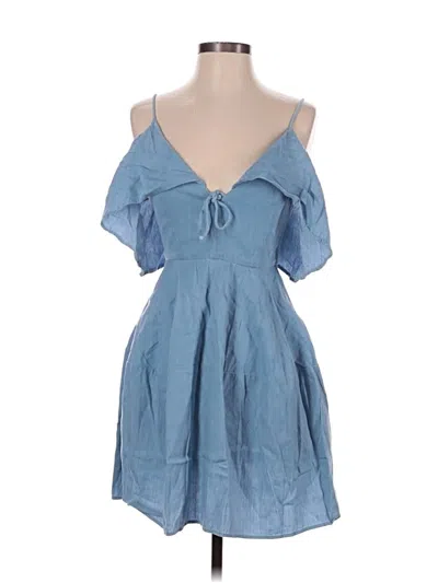 Pre-owned Nicholas Casual Dress In Blue