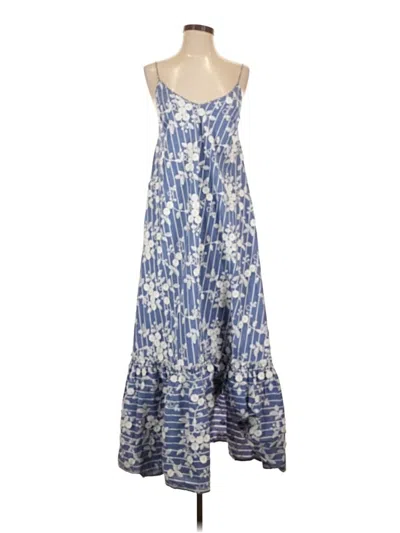 Pre-owned Nicholas Casual Dress In Blue