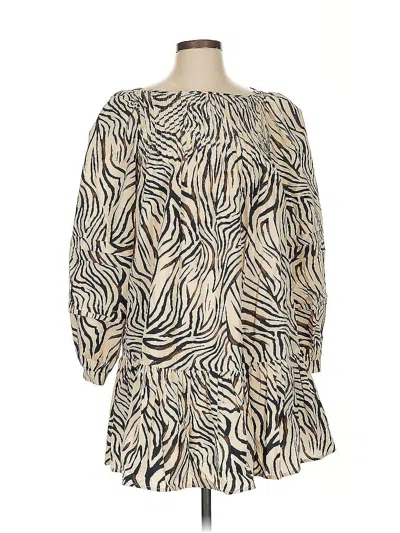 Pre-owned Nicholas Casual Dress In Brown