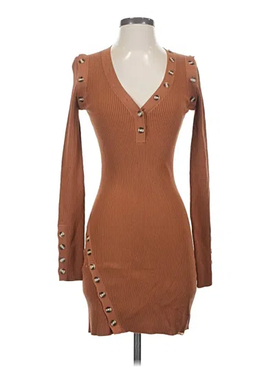 Pre-owned Nicholas Casual Dress In Brown