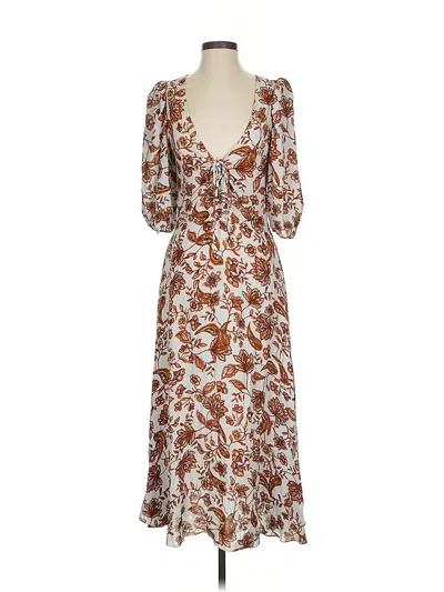 Pre-owned Nicholas Casual Dress In Brown