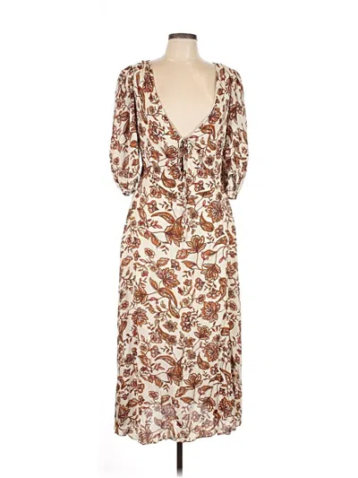 Pre-owned Nicholas Casual Dress In Brown
