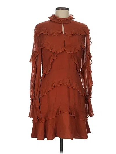 Pre-owned Nicholas Casual Dress In Brown