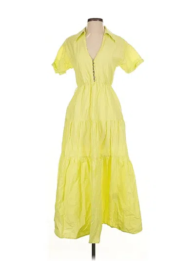 Pre-owned Nicholas Casual Dress In Yellow