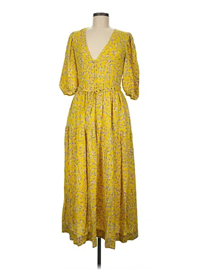 Pre-owned Nicholas Casual Dress In Yellow