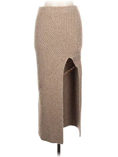 Pre-owned Nicholas Casual Skirt In Brown