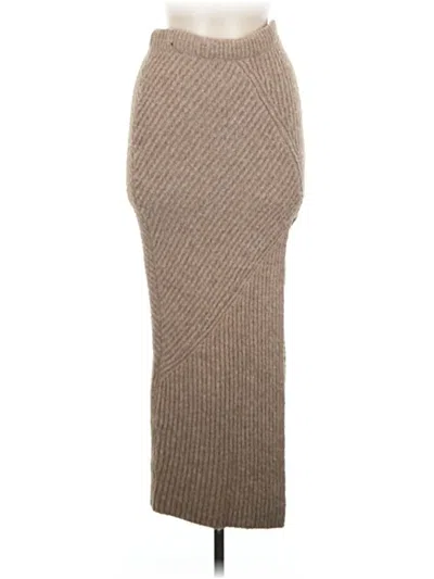 Pre-owned Nicholas Casual Skirt In Brown