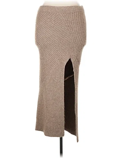 Pre-owned Nicholas Casual Skirt In Brown