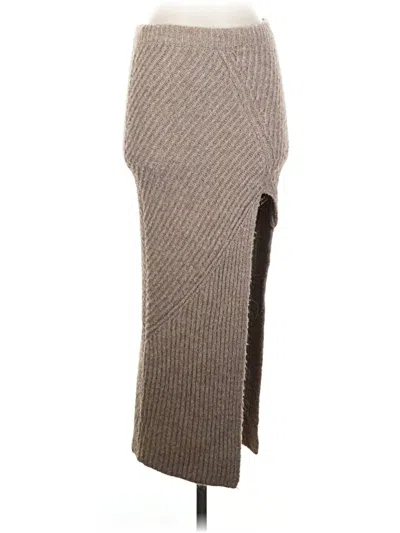 Pre-owned Nicholas Casual Skirt In Brown
