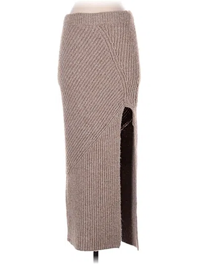 Pre-owned Nicholas Casual Skirt In Tan