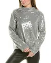Nicholas Christa Cowl Back Top In Gray