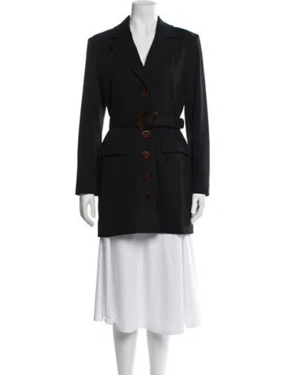 Pre-owned Nicholas Coat In Black