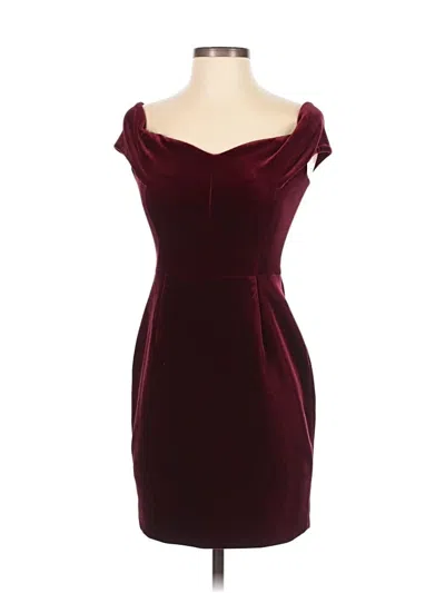 Pre-owned Nicholas Cocktail Dress In Burgundy