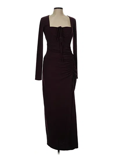 Pre-owned Nicholas Cocktail Dress In Burgundy