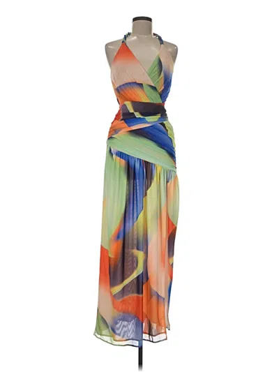 Pre-owned Nicholas Cocktail Dress In Orange