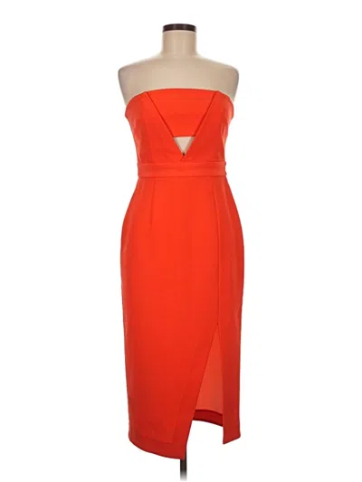Pre-owned Nicholas Cocktail Dress In Orange