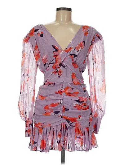 Pre-owned Nicholas Cocktail Dress In Purple