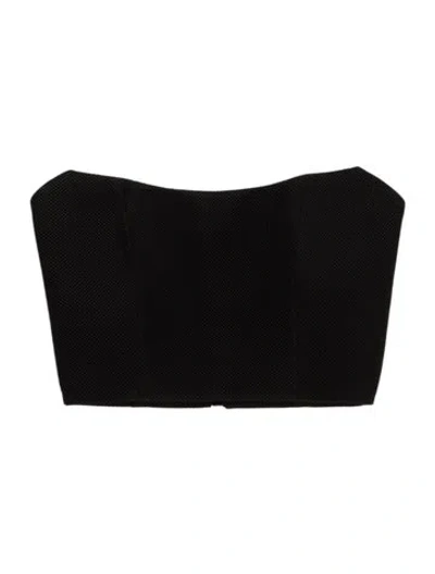 Pre-owned Nicholas Crew Neck Sleeveless Top In Black