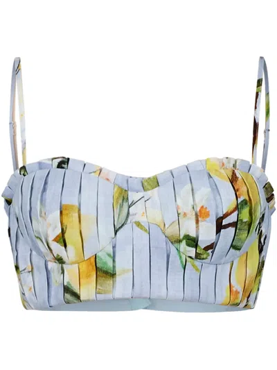 Nicholas Crina Bra Top In 蓝色