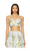 Nicholas Crina Bra Top In Blue