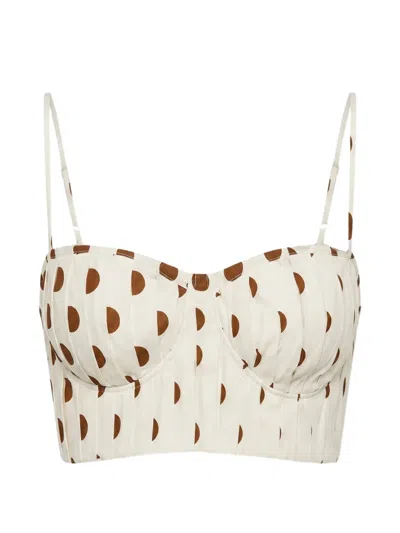 Nicholas Crina Polka-dot Top In Multi