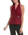 Nicholas Dakotah Wool-blend Vest In Red