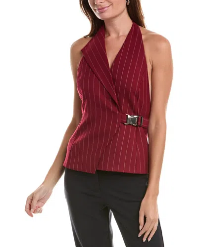 Nicholas Dakotah Wool-blend Vest In Red
