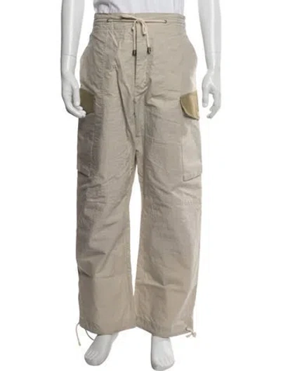 Pre-owned Nicholas Daley Cargo Pants In Neutral