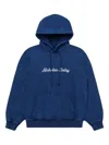 Nicholas Daley Cotton Hoodie In Blue