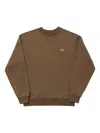 Nicholas Daley Reggae Klub Embroidered Cotton Graphic Sweatshirt In Brown