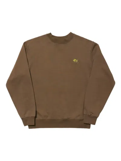 NICHOLAS DALEY EMBROIDERED-LOGO SWEATSHIRT