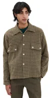 Nicholas Daley Field Shirt In Brown