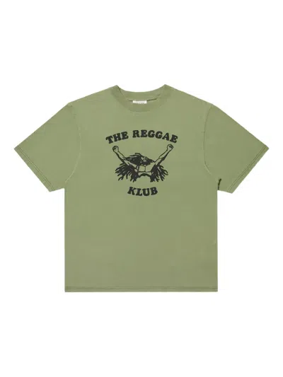 Nicholas Daley Graphic-print T-shirt In Green