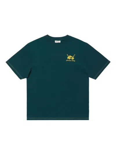 Nicholas Daley Logo-print T-shirt In Green