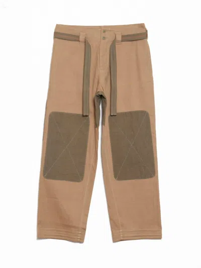 Nicholas Daley Men's Do-gi Pant In Beige In Brown