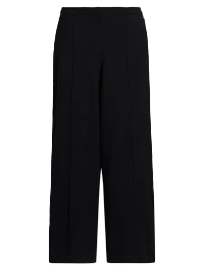 Nicholas Daley Men's Logo Cotton Wide-leg Track Pants In Black