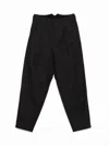 Nicholas Daley Men's Pleated Trousers In Black In Black