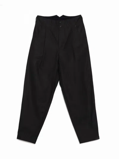 Nicholas Daley Men's Pleated Trousers In Black