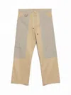 Nicholas Daley Men's Pullcord Trouser In Khaki In Brown