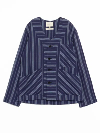 Nicholas Daley Men's Three-pocket Cardigan In Blue