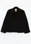 Nicholas Daley Men's Two Pocket Shirt In Black In Black