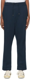Nicholas Daley Navy Cotton Lounge Pants In Navy