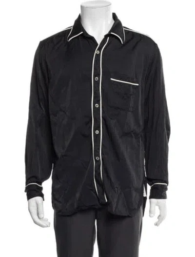 Pre-owned Nicholas Daley Pajama Top In Black