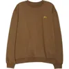 Nicholas Daley Reggae Klub Embroidered Cotton Graphic Sweatshirt In Brown