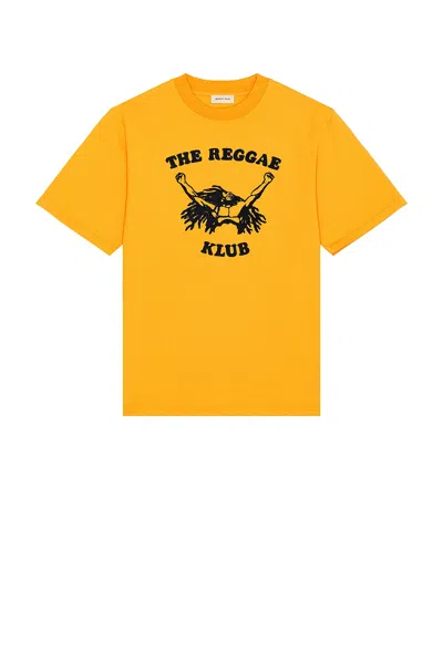 Nicholas Daley Reggae Klub Tee In Yellow