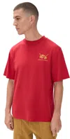 Nicholas Daley Roots Rock Reggae Tee Red In Red
