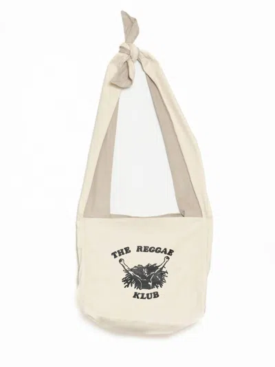 Nicholas Daley Sling Printed Tote Bag In Ecru In Neutral