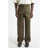 Nicholas Daley Straight Leg Trousers In Green