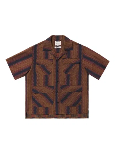NICHOLAS DALEY STRIPED SHIRT