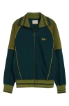 Nicholas Daley Track Jacket In Bottle Green/army Green